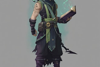 dnd character art and dnd character art