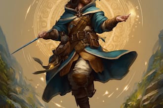 drwa dnd character art and dnd character art