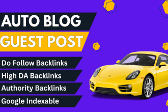 do auto guest post on automotive and electric blog with dofollow backlink