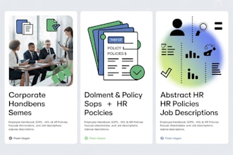 write employee handbooks, sops, HR policies, and job descriptions