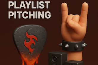 do heavy rock metal music promotion and metal playlist pitch