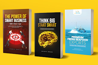 design book covers for amazon KDP, ebook, or print