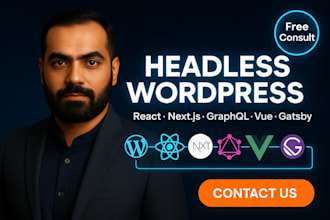 build a modern headless wordpress site using react
