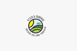 design a unique landscape, vegetable, and garden logo