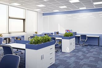 renovate old commercial complex,retail store interior decor,shopping mall render