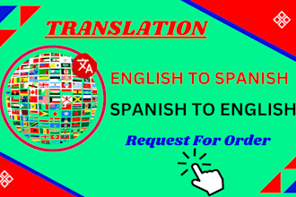 translate english to spanish and english to multi language translation services