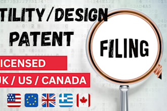 be your US, UK licenced patent attorney, patent filing, amazon patent search