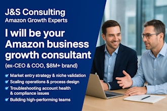 be your amazon business growth consultant