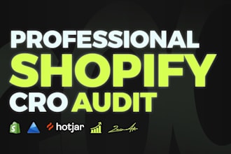 do conversion rate optimization cro audit, shopify cro, shopify audit