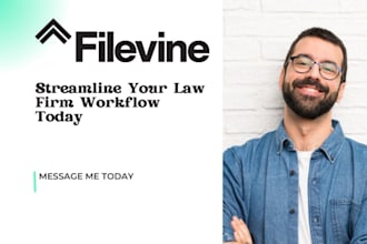 setup filevine, mycase, lawmatics, clio billing automation clio robly expert