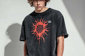 make a tshirt design in modern streetwear style