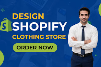 design shopify clothing, apparel, fashion dropshipping store shopify website