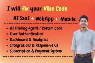 fix your vibe code, bugs and cleanup your loveable app
