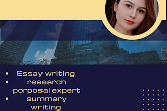 make research proposal of any topic