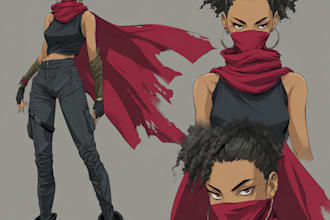 design you as an amazing superhero