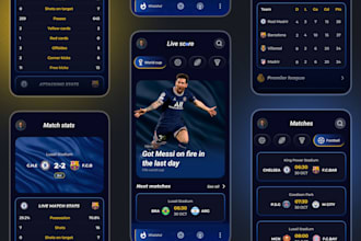 develop igaming website, esport,tournament website,fantasy sport app android,IOS