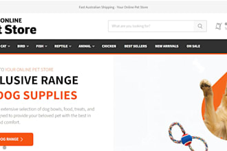 build 7 figure pet accessories shopify store pet supplements pet shopify website