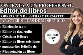 seré tu editora de desarrollo para tu novela