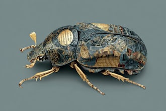 draw scientific animals, encyclopedia book illustrations