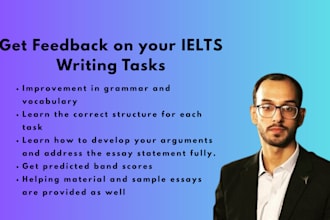 check your ielts writing tasks and provide feedback