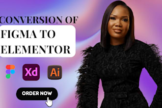 convert figma to elementor, figma to divi, figma to bricks, psd to elementor