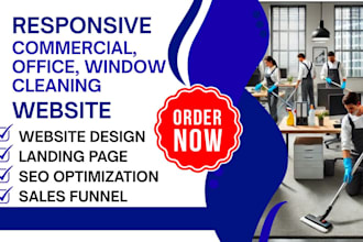 build home cleaning service website home care office commercial cleaning website
