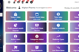 develop a professional unified pharmacy management system