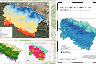create all classification and temporal change detection maps