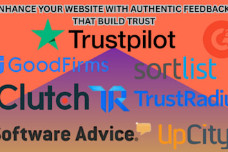 do repute of your website with clutch g2 goodfirm upcity sortlis