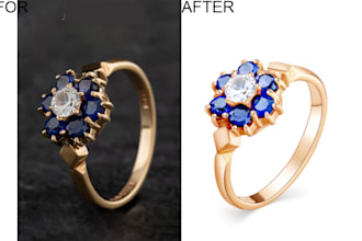 do jewellery retouching and color correction