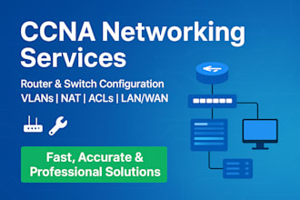 configure cisco router, switch for networking and troubleshooting