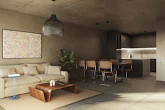 do architectural interior and exterior 3d rendering