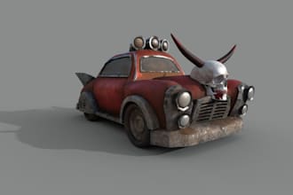 model and texture 3d stylized game props and assets