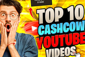 edit viral faceless cashcow videos for youtube