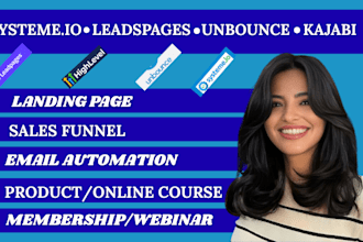 unbounce gohighlevel wix shopify landing page kartra instapage sales funnel kaja