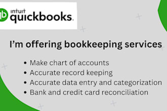 record transactions and categorized them setup coa
