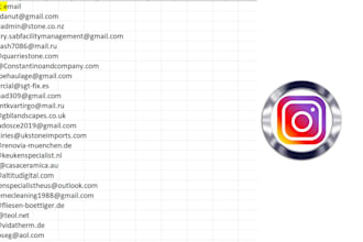 do email extraction from any social media platform