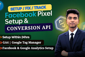 fix facebook pixel and setup ga4 server side tracking in GTM