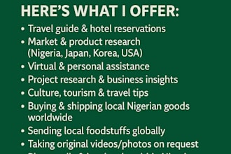do anything in nigeria, be your virtual assistant data entry do data entry