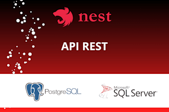 be your nestjs developer for developing apis and backend