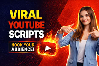 write viral youtube scripts with high retention and storytelling