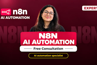 develop n8n expert ai automation, workflows, and agents