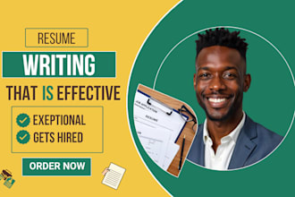 deliver expert resume writting,cover letter and linked optimization services