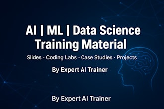 professional training material on ai, ml, or data science