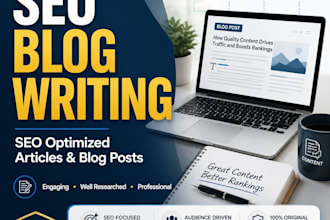 write SEO blog posts and articles in simple english