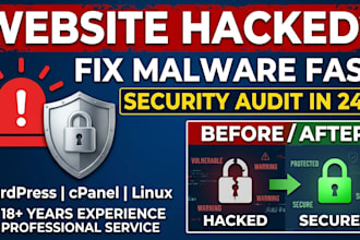 audit and secure your wordpress or cpanel server