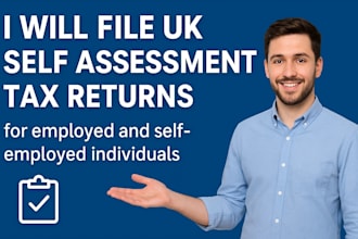 file UK self assessment tax returns for employed and self employed