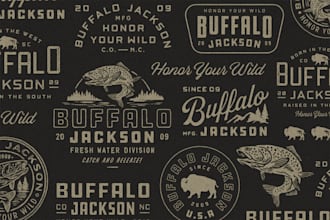 create an original illustrated merch design