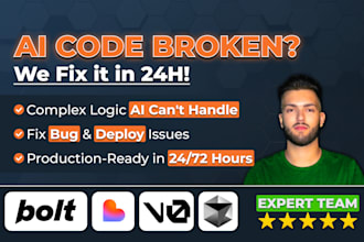 fix your broken ai generated code and deploy to production