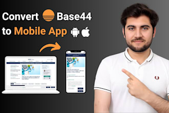 be your android and ios developer for base44 websites